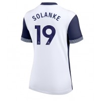 Tottenham Hotspur Dominic Solanke #19 Hjemmebanetrøje Dame 2024-25 Kortærmet